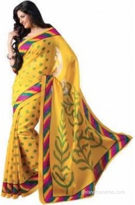 Ishin Printed Bhagalpuri Art Silk Sari